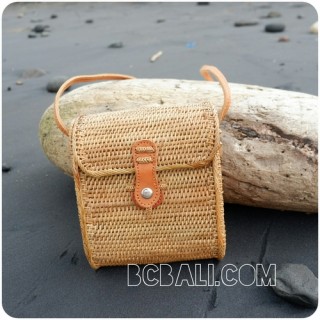 passport rattan sling bags full handmade indonesia